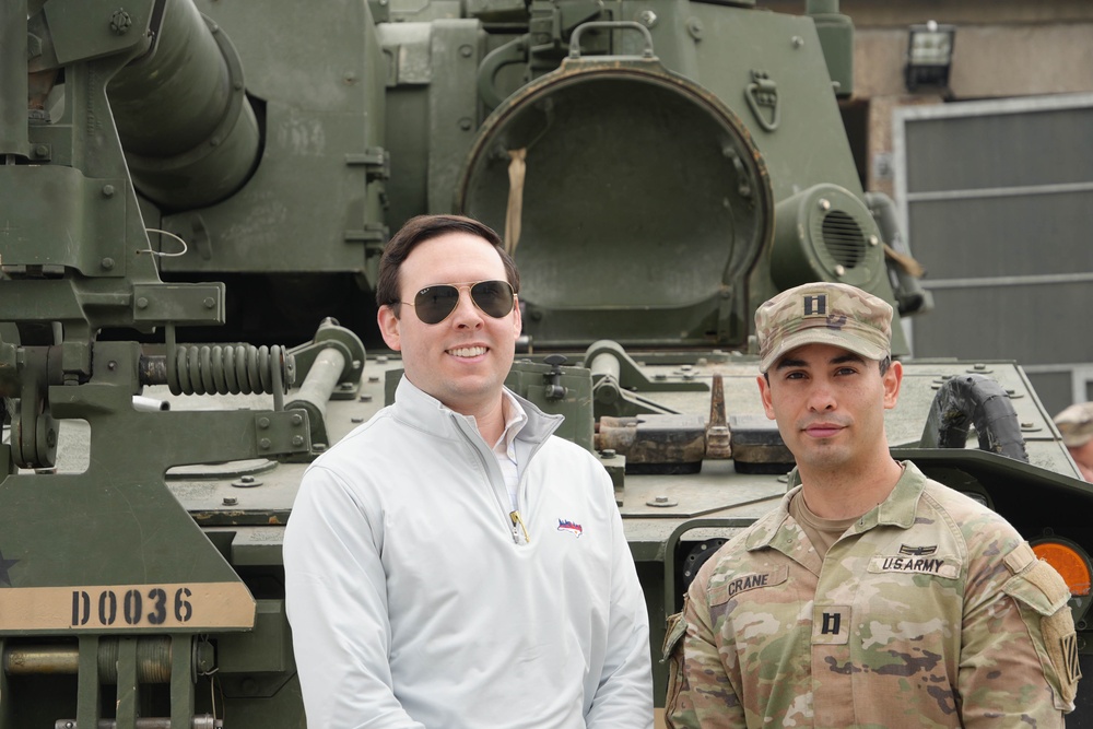 Congressional Staff Members Visit U.S. Army Soldiers in Latvia