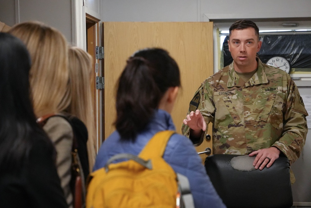 Congressional Staff Members Visit U.S. Army Soldiers in Latvia