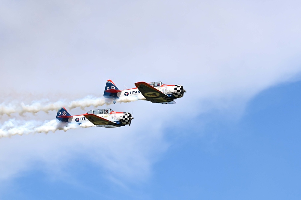 Titan Aerobatic Team Delivers High-Flying Precision at Air Show