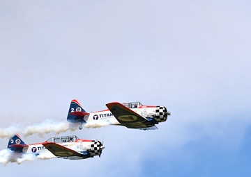 Titan Aerobatic Team Delivers High-Flying Precision at Air Show