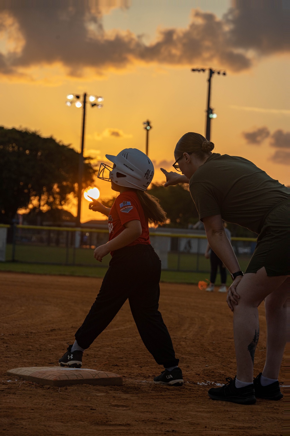 Sailors and Marines volunteer w/ Marlins Youth Academy  | FWFL 2025