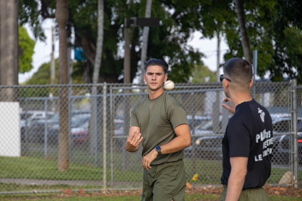 Sailors and Marines volunteer w/ Marlins Youth Academy  | FWFL 2025
