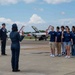 Inspiring Next Generation: Thunderbirds Perform Enlistment Ceremony