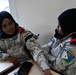 U.S and Djboutian military members participate in Sea Sisters event