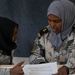 U.S and Djboutian military members participate in Sea Sisters event