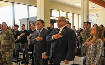 Army Reserve general swears in 40 New Yorkers at enlistment ceremony