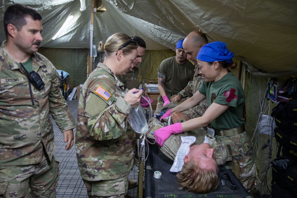 US, Tunisia practice a medical evacuation drill