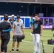 U.S. Service Members Attend Marlins Game During Fleet Week Fort Lauderdale