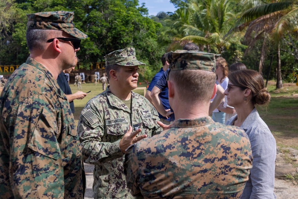 Senate Armed Services Committee Professional Staff Members visit United States Marines in Panama