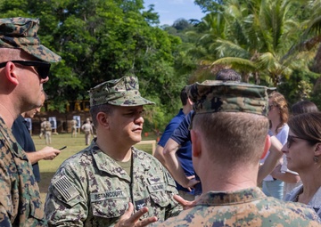 Senate Armed Services Committee Professional Staff Members visit United States Marines in Panama