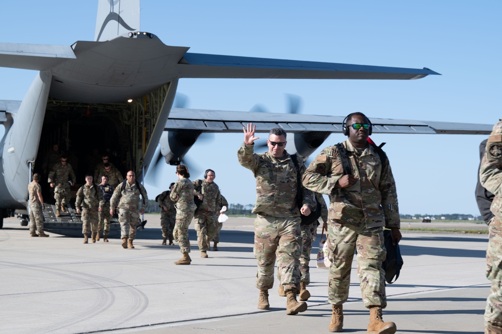 Airmen return from Operation Maverick's Armistice