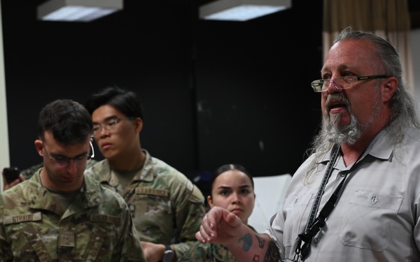 DINFOS students learn the foundations of studio techniques in MCF course