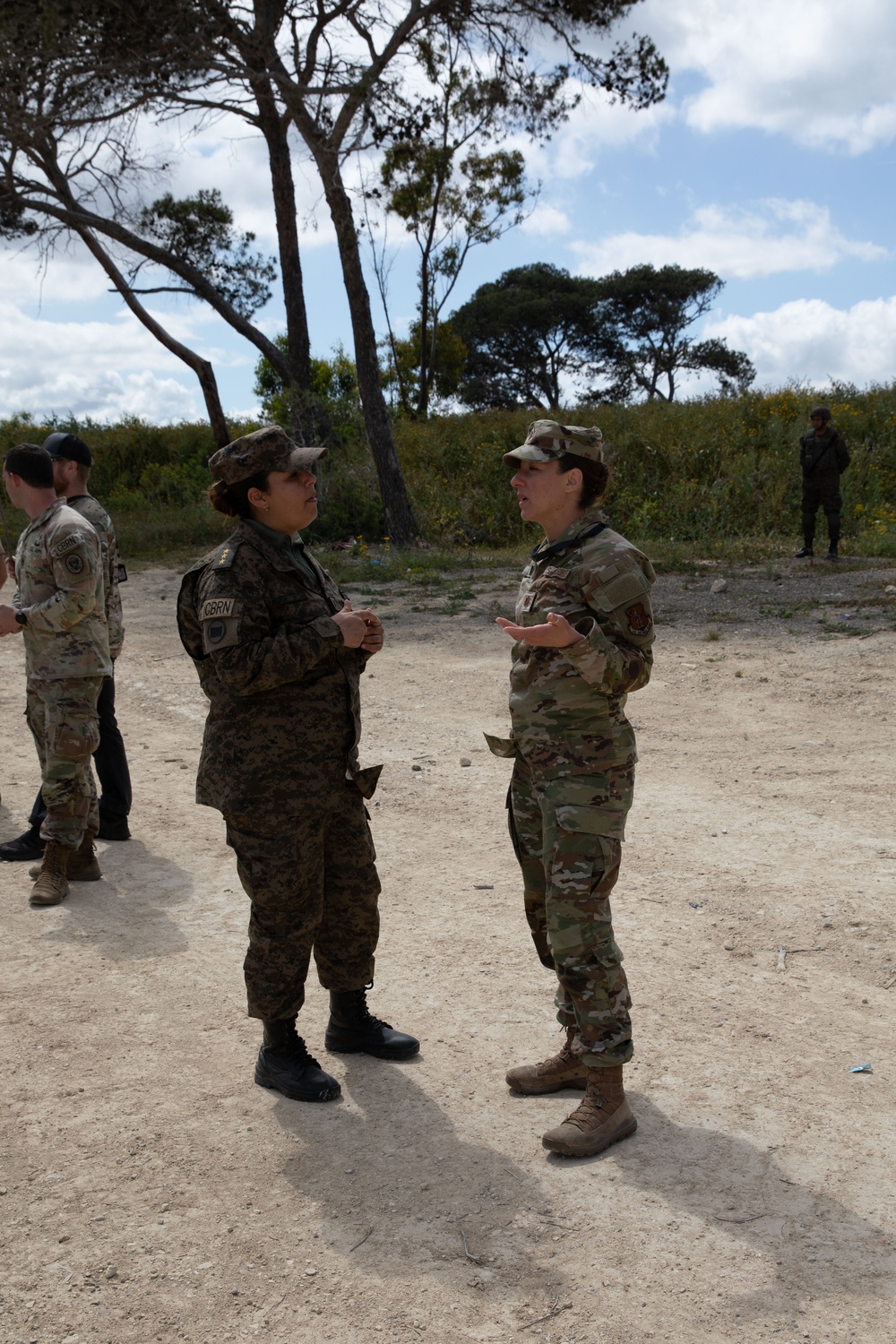US, Tunisia conduct biological detection lanes at African Lion 2025.