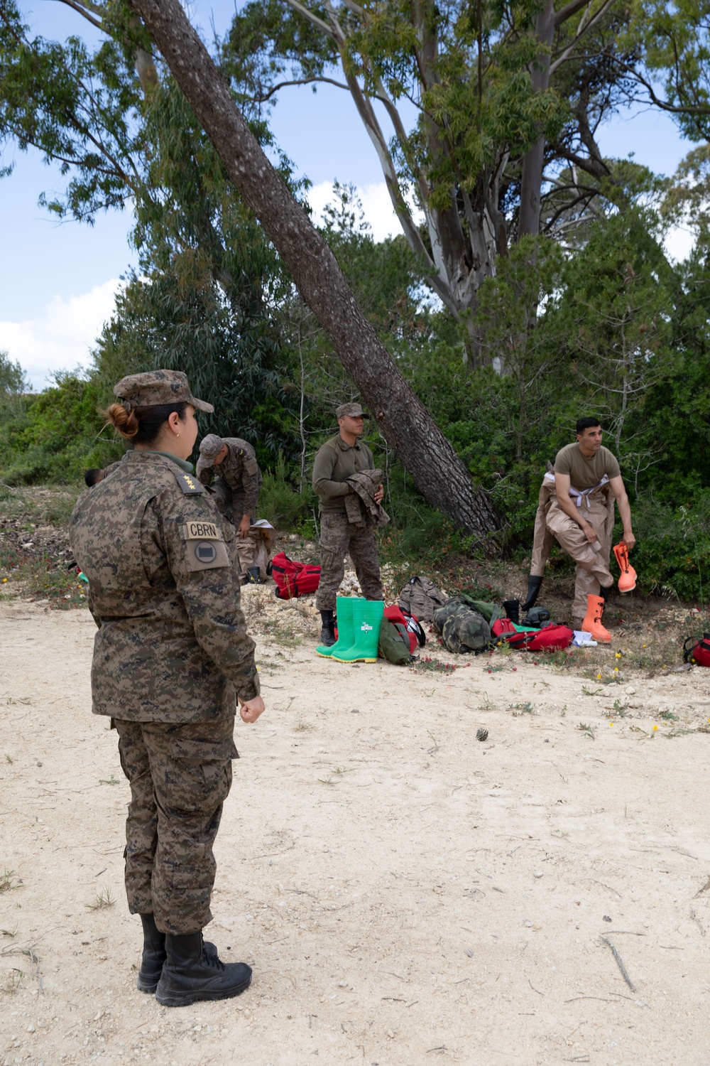 US, Tunisia conduct biological detection lanes at African Lion 2025