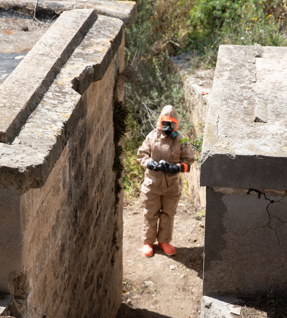 US, Tunisia conduct biological detection lanes at African Lion 2025.