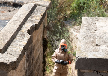 US, Tunisia conduct biological detection lanes at African Lion 2025.