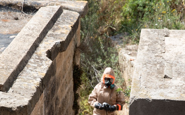 US, Tunisia conduct biological detection lanes at African Lion 2025.