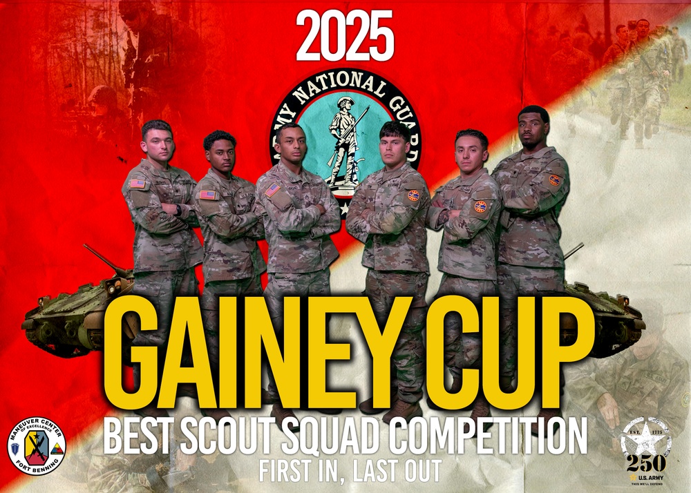 2025 GAINEY CUP BEST SCOUT SQUAD COMPETITION TEAMS