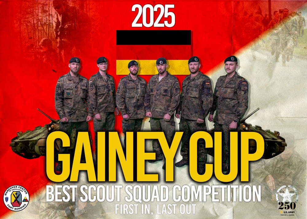 2025 GAINEY CUP BEST SCOUT SQUAD COMPETITION TEAMS