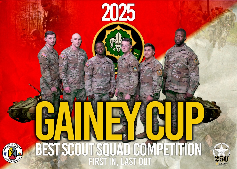 2025 GAINEY CUP BEST SCOUT SQUAD COMPETITION TEAMS