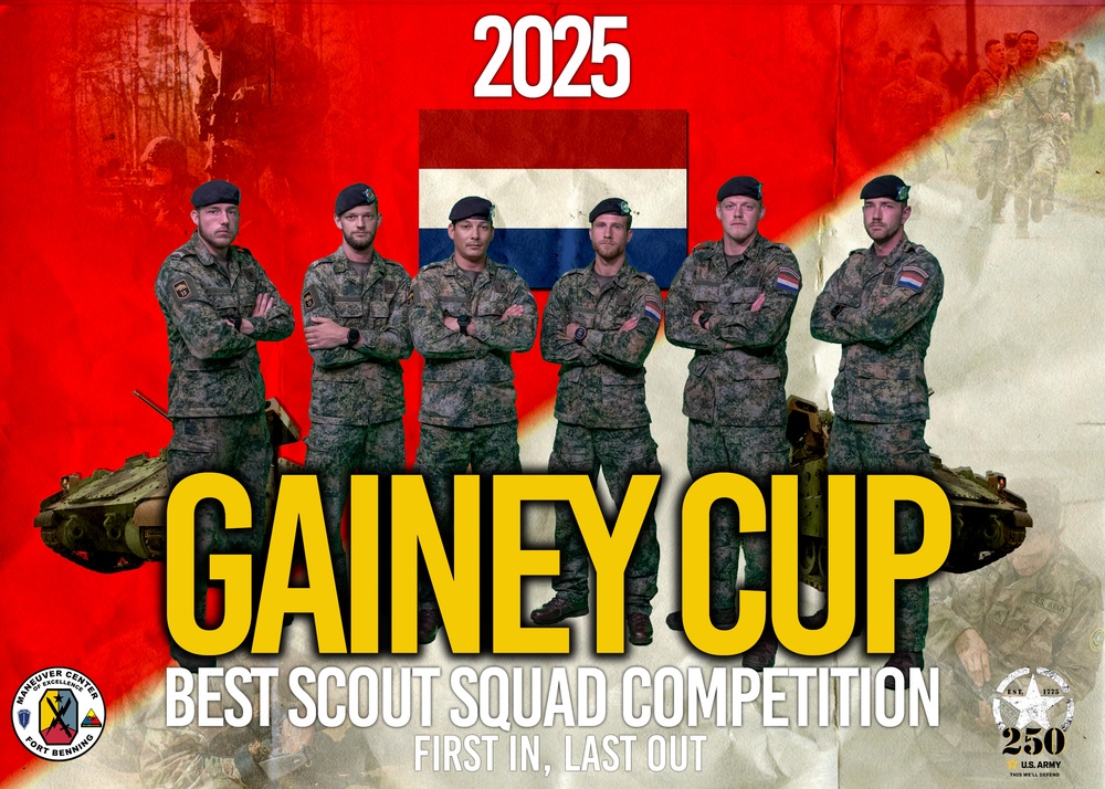 2025 GAINEY CUP BEST SCOUT SQUAD COMPETITION TEAMS