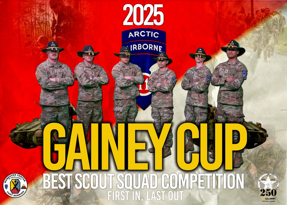 2025 GAINEY CUP BEST SCOUT SQUAD COMPETITION TEAMS