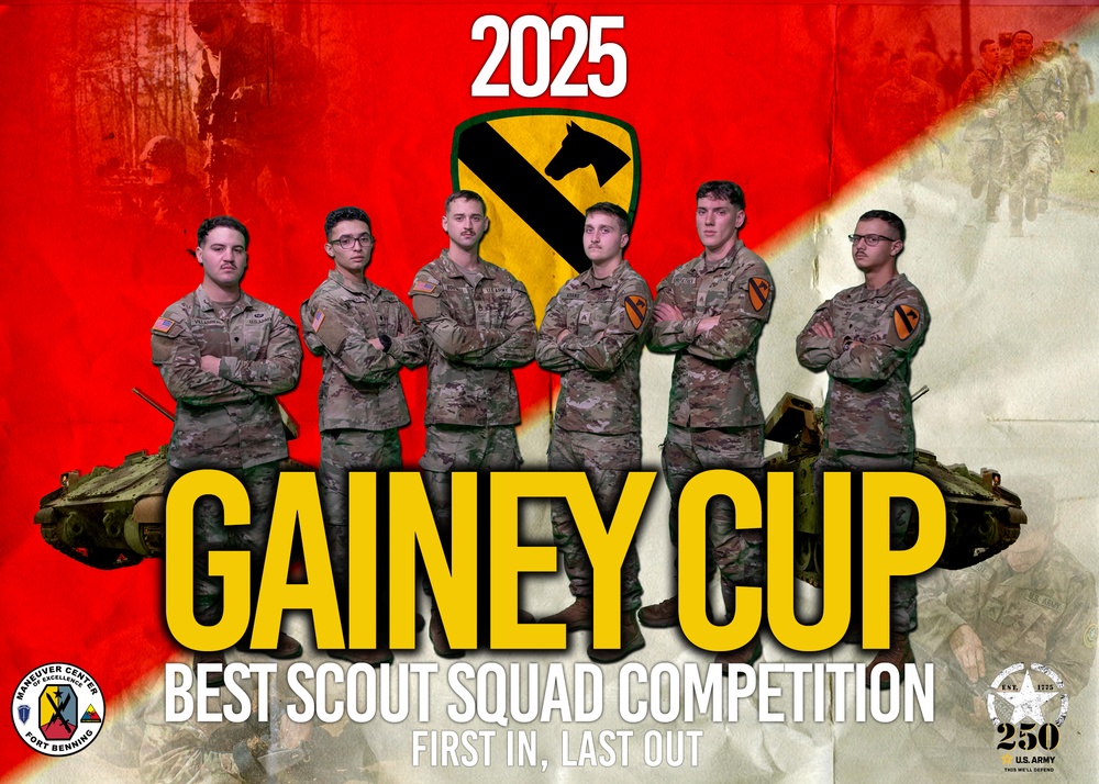 2025 GAINEY CUP BEST SCOUT SQUAD COMPETITION TEAMS