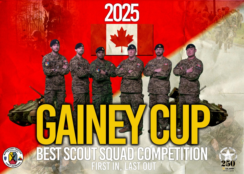 2025 GAINEY CUP BEST SCOUT SQUAD COMPETITION TEAMS