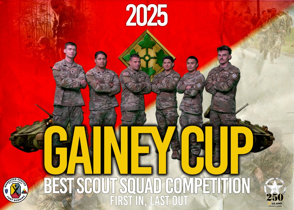 2025 GAINEY CUP BEST SCOUT SQUAD COMPETITION TEAMS