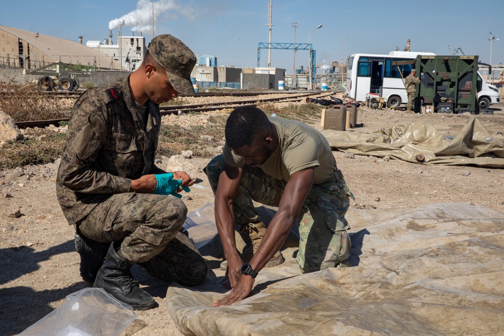 US, Tunisia conduct water purification operations during African Lion 2025