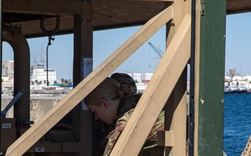 US and Tunisia forces conduct water purification operations during African Lion 2025
