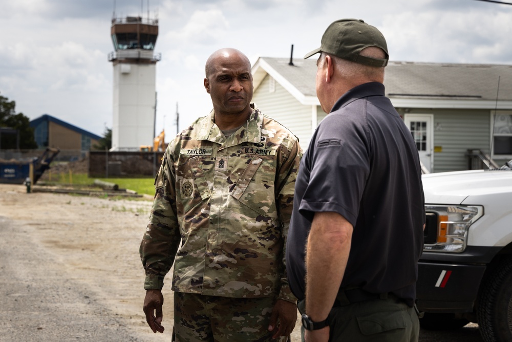XVIII Airborne Corps and North Carolina Global TransPark Explore Partnership