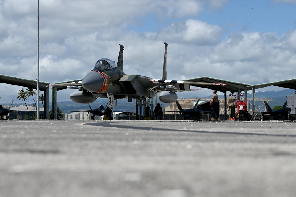 Taking to the skies in Hawaii for Sentry Aloha 25-2