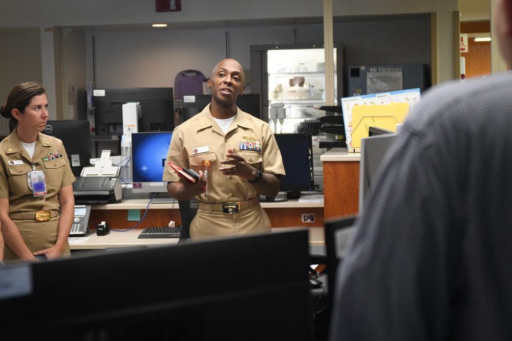 Navy Medicine Readiness and Training Command Camp Lejeune hosts Navy Recruiting Command and collegiate educators