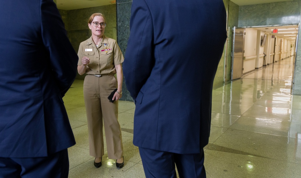 College of American Pathologists Leadership Visits Walter Reed