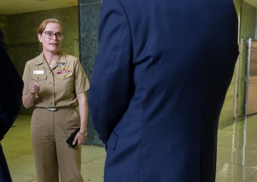 College of American Pathologists Leadership Visits Walter Reed