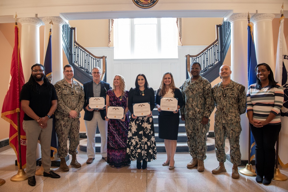 NMRTC Portsmouth Civilians of the Quarter Q2 FY25