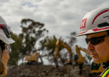 Col. Jeffrey S. Palazzini onsite at Will Rogers State Historic Park