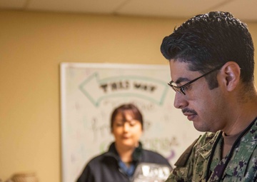 A New Wave of Support: USO Barge Opens for USS Ronald Reagan Sailors