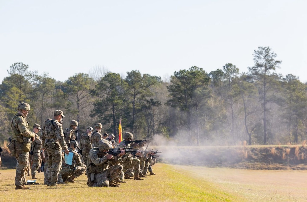 First Team competes in U.S. Army Small Arms Championship