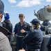 WTI Underway on USS Mustin