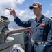 WTI Underway on USS Mustin