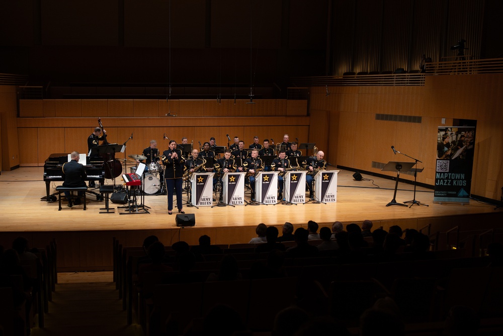 Army Blues perform jazz concert in Baltimore County
