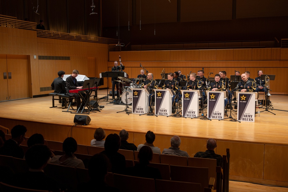 Army Blues perform jazz concert in Baltimore County