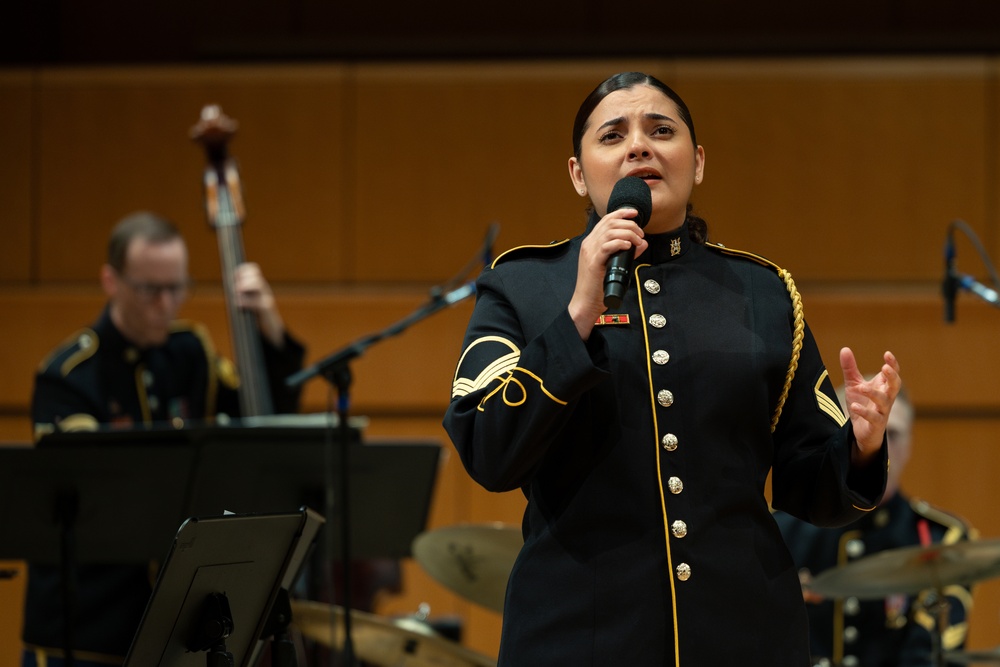 Army Blues perform jazz concert in Baltimore County