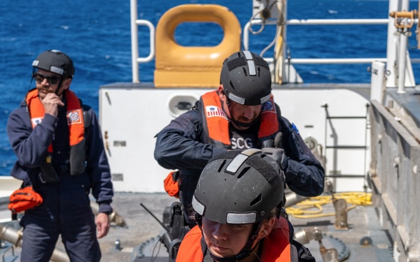 Coast Guard Cutter Calhoun seizes over $74 million in cocaine interdicted in Atlantic Ocean