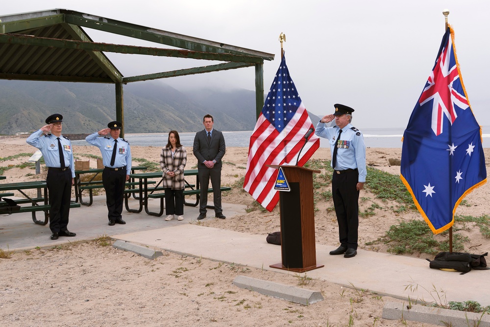 NAWCWD, RAAF Commemorate Anzac Day at Point Mugu