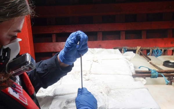 Coast Guard Cutter Calhoun seizes over $74 million in cocaine interdicted in Atlantic Ocean