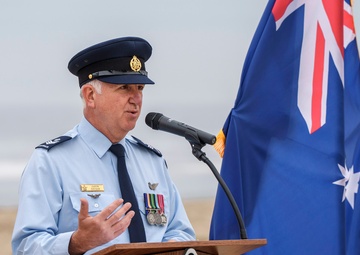 NAWCWD, RAAF Commemorate Anzac Day at Point Mugu
