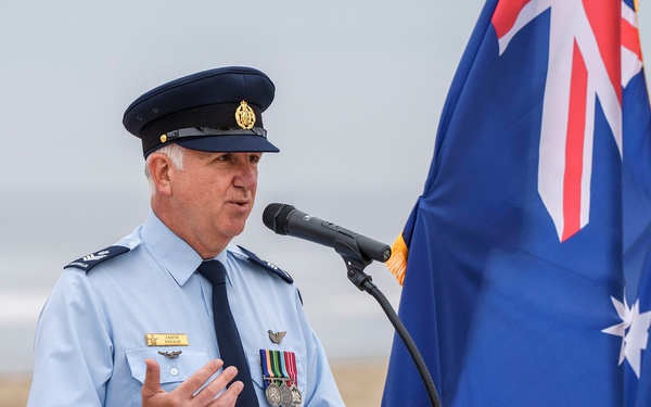 NAWCWD, RAAF Commemorate Anzac Day at Point Mugu
